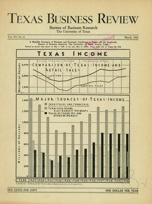 Texas Business Review, Volume 15, Issue 2, March 1941