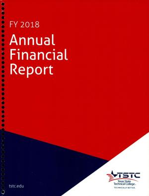 Texas State Technical College Annual Financial Report: 2018