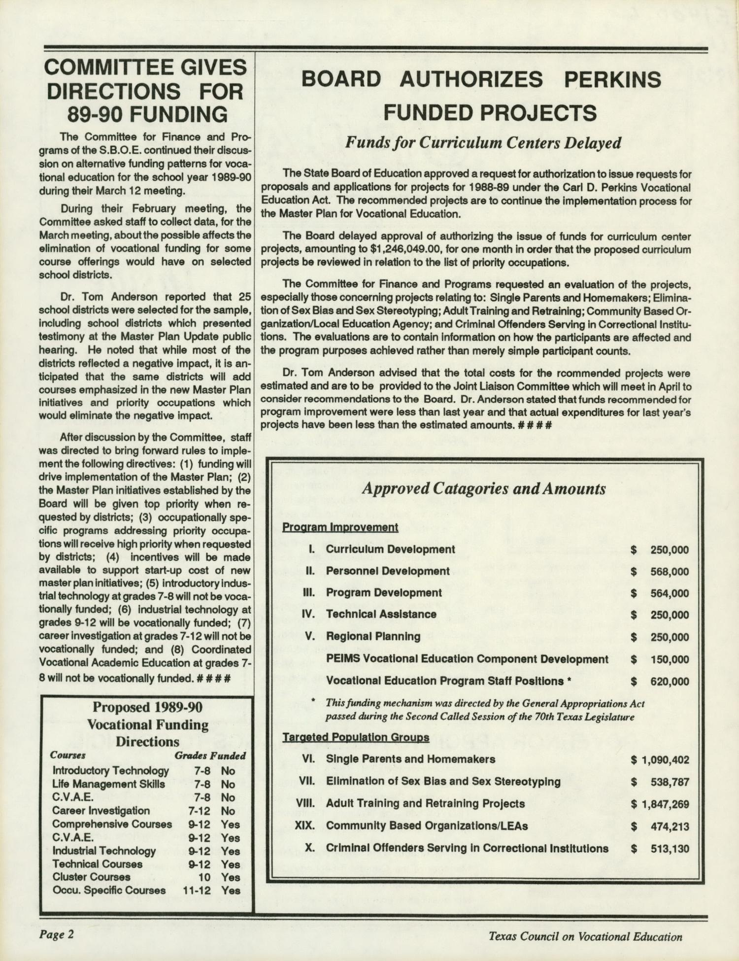 Update, Volume 19, Number 2, Spring 1988
                                                
                                                    Page 2
                                                