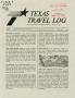 Journal/Magazine/Newsletter: Texas Travel Log, August 1992