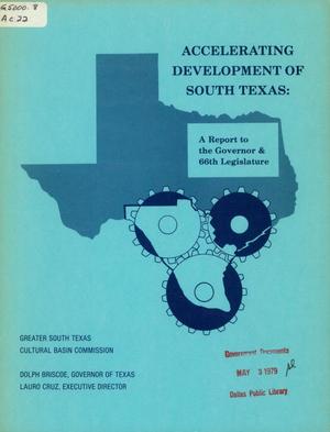 Accelerating development of South Texas. January 1979
