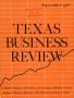 Primary view of Texas Business Review, Volume 42, Issue 9, September 1968