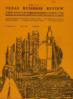Texas Business Review, Volume 37, Issue 10, October 1963