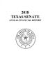 Report: Texas Senate Annual Financial Report: 2018