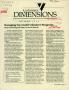 Journal/Magazine/Newsletter: Volunteer Dimensions, September 1993
