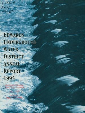 Primary view of object titled 'Edwards Underground Water District Annual Report 1995'.