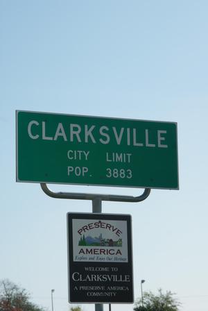 [Sign Outside Clarksville]