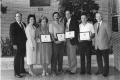 Photograph: Halliburton Foundation Grant awards to (from left) Jack Carpenter, Ci…
