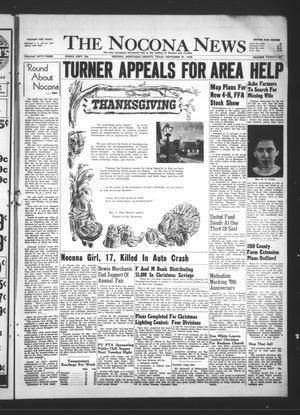 Primary view of object titled 'The Nocona News (Nocona, Tex.), Vol. 53, No. 26, Ed. 1 Thursday, November 27, 1958'.