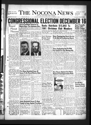 Primary view of object titled 'The Nocona News (Nocona, Tex.), Vol. 56, No. 25, Ed. 1 Thursday, November 16, 1961'.