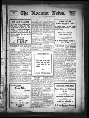 The Nocona News. (Nocona, Tex.), Vol. 14, No. 25, Ed. 1 Friday, November 29, 1918
