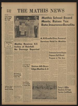 The Mathis News (Mathis, Tex.), Vol. 47, No. 43, Ed. 1 Thursday, July 24, 1969