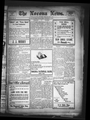 The Nocona News. (Nocona, Tex.), Vol. 13, No. 21, Ed. 1 Friday, November 2, 1917