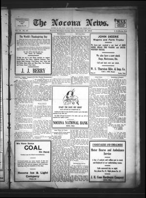 Primary view of object titled 'The Nocona News. (Nocona, Tex.), Vol. 14, No. 24, Ed. 1 Friday, November 22, 1918'.