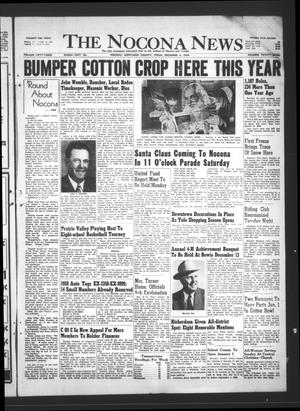 Primary view of object titled 'The Nocona News (Nocona, Tex.), Vol. 53, No. 27, Ed. 1 Thursday, December 4, 1958'.