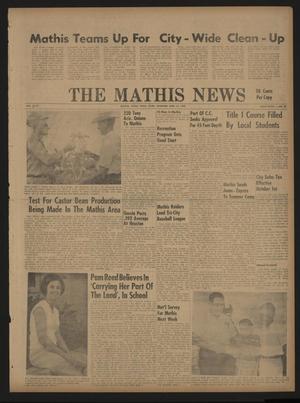 Primary view of object titled 'The Mathis News (Mathis, Tex.), Vol. 47, No. 40, Ed. 1 Thursday, June 13, 1968'.