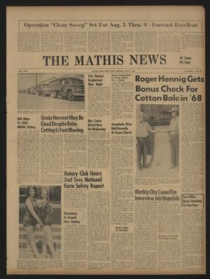 The Mathis News (Mathis, Tex.), Vol. 47, No. 44, Ed. 1 Thursday, July 25, 1968