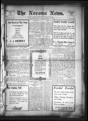 The Nocona News. (Nocona, Tex.), Vol. 16, No. 16, Ed. 1 Friday, September 24, 1920