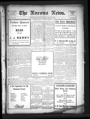 The Nocona News. (Nocona, Tex.), Vol. 16, No. 27, Ed. 1 Friday, December 10, 1920