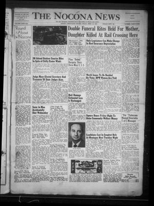 The Nocona News (Nocona, Tex.), Vol. 46, No. 45, Ed. 1 Friday, April 18, 1952