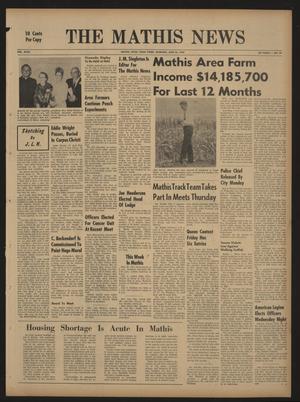The Mathis News (Mathis, Tex.), Vol. 47, No. 39, Ed. 1 Thursday, June 26, 1969
