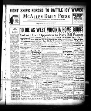 McAllen Daily Press (McAllen, Tex.), Vol. 9, No. 39, Ed. 1 Sunday, February 3, 1929