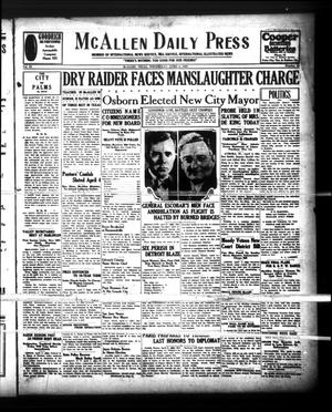McAllen Daily Press (McAllen, Tex.), Vol. 9, No. 90, Ed. 1 Wednesday, April 3, 1929