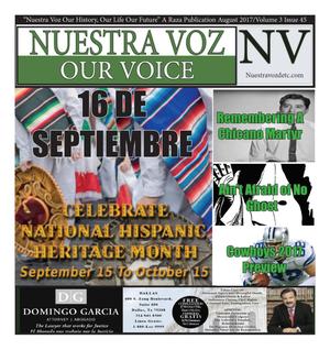 Nuestra Voz (Fort Worth, Tex.), Vol. 3, No. 45, Ed. 1, August 2017
