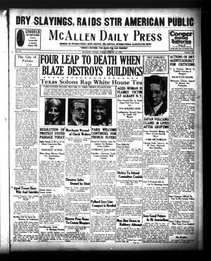 McAllen Daily Press (McAllen, Tex.), Vol. 9, No. 155, Ed. 1 Tuesday, June 18, 1929