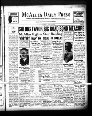 McAllen Daily Press (McAllen, Tex.), Vol. 9, No. 42, Ed. 1 Wednesday, February 6, 1929