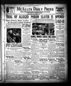 Primary view of object titled 'McAllen Daily Press (McAllen, Tex.), Vol. 9, No. 142, Ed. 1 Monday, June 3, 1929'.