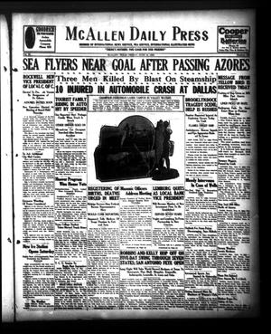 McAllen Daily Press (McAllen, Tex.), Vol. 9, No. 152, Ed. 1 Friday, June 14, 1929