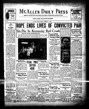 McAllen Daily Press (McAllen, Tex.), Vol. 9, No. 38, Ed. 1 Friday, February 1, 1929