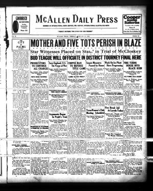 McAllen Daily Press (McAllen, Tex.), Vol. 9, No. 55, Ed. 1 Thursday, February 21, 1929