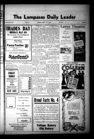 The Lampasas Daily Leader (Lampasas, Tex.), Vol. 33, No. 49, Ed. 1 Saturday, May 2, 1936
