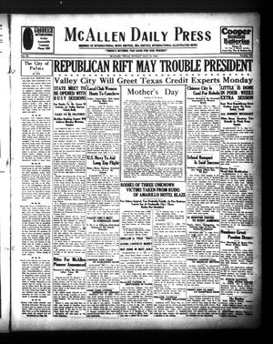 McAllen Daily Press (McAllen, Tex.), Vol. 9, No. 123, Ed. 1 Sunday, May 12, 1929