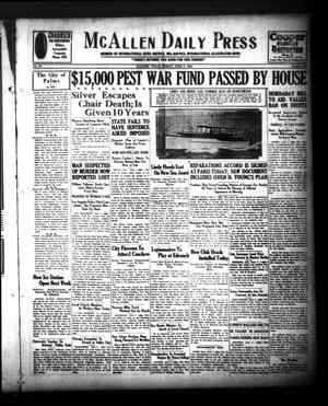 McAllen Daily Press (McAllen, Tex.), Vol. 9, No. 146, Ed. 1 Friday, June 7, 1929