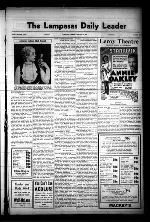 The Lampasas Daily Leader (Lampasas, Tex.), Vol. 32, No. 283, Ed. 1 Tuesday, February 4, 1936