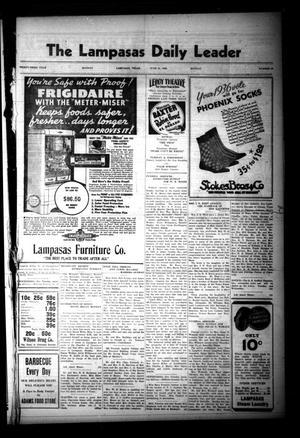 The Lampasas Daily Leader (Lampasas, Tex.), Vol. 33, No. 86, Ed. 1 Monday, June 15, 1936