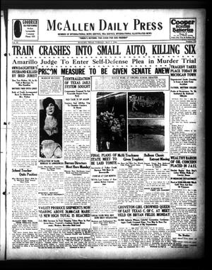 McAllen Daily Press (McAllen, Tex.), Vol. 9, No. 119, Ed. 1 Tuesday, May 7, 1929