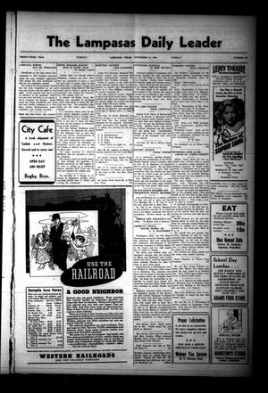 The Lampasas Daily Leader (Lampasas, Tex.), Vol. 33, No. 165, Ed. 1 Tuesday, September 15, 1936