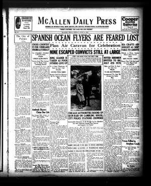 McAllen Daily Press (McAllen, Tex.), Vol. 9, No. 159, Ed. 1 Sunday, June 23, 1929