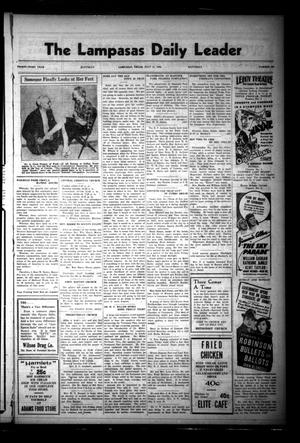 The Lampasas Daily Leader (Lampasas, Tex.), Vol. 33, No. 109, Ed. 1 Saturday, July 11, 1936