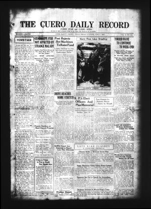 The Cuero Daily Record (Cuero, Tex.), Vol. 62, No. 114, Ed. 1 Friday, June 5, 1925