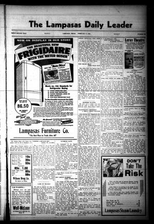 The Lampasas Daily Leader (Lampasas, Tex.), Vol. 32, No. 294, Ed. 1 Monday, February 17, 1936