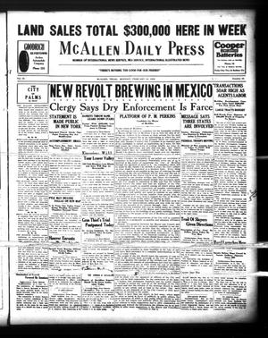 McAllen Daily Press (McAllen, Tex.), Vol. 9, No. 52, Ed. 1 Monday, February 18, 1929