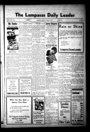 The Lampasas Daily Leader (Lampasas, Tex.), Vol. 33, No. 227, Ed. 1 Saturday, November 28, 1936