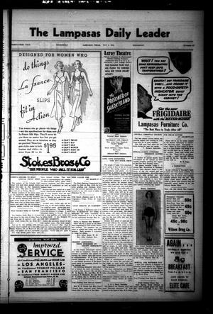 The Lampasas Daily Leader (Lampasas, Tex.), Vol. 33, No. 52, Ed. 1 Wednesday, May 6, 1936