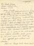 Primary view of [Letter from Jimmy N. Bartee to Truett Latimer, April 22, 1955]