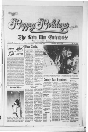 The New Ulm Enterprise (New Ulm, Tex.), Vol. 72, No. 10, Ed. 1 Thursday, December 23, 1982